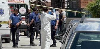 The law student who killed his parents was found in the park with blood on his hands.