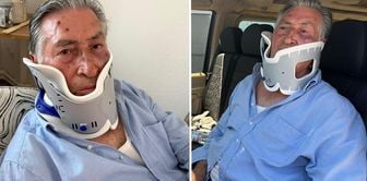 A tour driver was hospitalized by a Lithuanian boxer he provided VIP transfer service to.