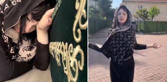 The person who filmed a TikTok video at the funeral turned out to be Umut Akyürek's daughter.