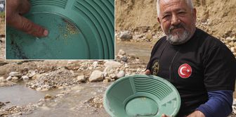 They come to the district searching for gold gram by gram! Some find 5 grams a day.