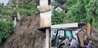 Landslide in Hatay! 1 person dead, 1 person trapped under rubble