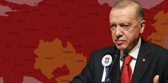 Fertility map of Turkey! There is only one province that will make President Erdogan smile.
