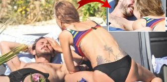 Çağla Şıkel was spotted in Çeşme for the first time with her boyfriend who is 13 years younger.