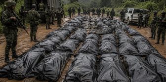50 people died as a result of clashes between two armed groups in Colombia