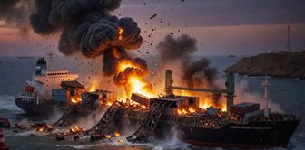 US warplanes struck a Gambia-flagged ship heading towards Iranian ports.