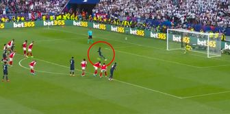 The Paris stands erupted after Dembele's penalty