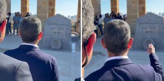 Ozgur Ozel's striking words in front of Ismet Inonu's grave