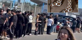 2.5-kilometer queue for Kanye West socks! Everyone was shocked by the price.