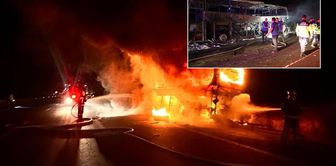 Heartbreaking detail in the bus disaster! Passengers died trapped at the exit door.