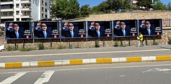 Kilicdaroglu's posters were put up on billboards in his hometown Tunceli.