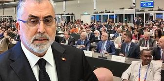 Israeli diplomat protested by Minister Işıkhan and the Turkish delegation! Could not finish his speech.