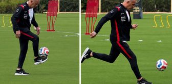 Hacıosmanoğlu went out onto the field in Miami and played ball.