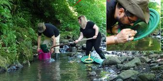 The image is from Turkey! They find 6 grams of gold per day, and those who hear about it rush there.