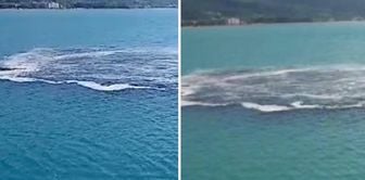 Interesting incident in Kastamonu: Citizens panicked as the sea swelled for 10 minutes