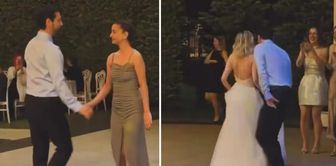 Famous actor Aytek Şayan made a splash at the wedding he attended with his dance.