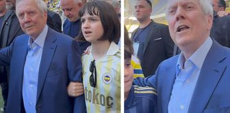 Aziz Yildirim's tough moments! He struggled to hold back his tears.