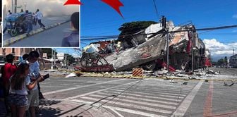 In the Philippines, shaken by a 7.8 magnitude earthquake, 15 people died and 129 were injured.