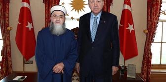 President Erdogan received Ahmet the Gowned Hodja.