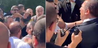 Clash in front of the Turkish Grand National Assembly before the CHP group meeting! Two groups confronted each other.