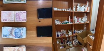 The fake doctor was caught red-handed! Bundles of cash were found in their home.