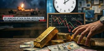 The US struck Iran, and gold fell below the 6,000 TL threshold.