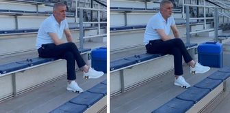 The image of the TFF President on the sidelines became a hot topic.
