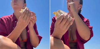 He shared about the man asking strange questions: How not to approach a woman on the beach?