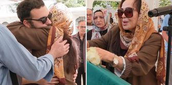 Türkan Şoray was devastated at the funeral of 'Panter Emel'.