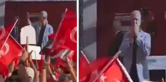 Mansur Yavaş also attended the İYİ Party's 'I Am Unfurling the Flag' rally.