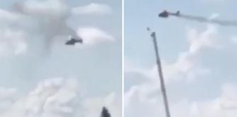 Helicopter crash that killed 14 people captured on camera