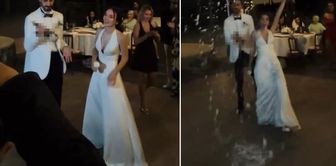 Unfortunate accident at the wedding! The bride suddenly collapsed to the ground
