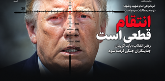 Tehran newspaper targets Trump: Revenge is certain