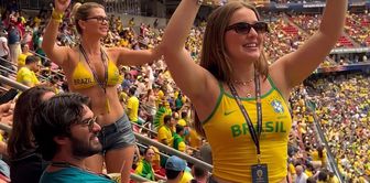 Brazilian fans rocked the World Cup with 