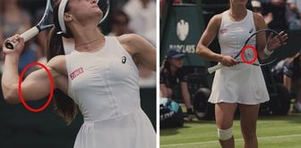 Palestine on her racket, power on the court! Zeynep Sönmez made her mark at Wimbledon.
