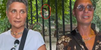 Deniz Akkaya, who is accused of occupying the house she visited, ended up at the police station.