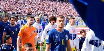 Edin Dzeko's sad farewell to the World Cup