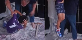 The image that will raise Turkey to its feet! He beat a defenseless child