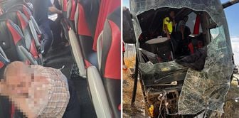 Bus overturns on Ankara-Niğde highway: 40 injured