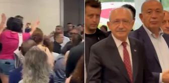 احتجاج على كليتشدار أوغلو الذي ذهب إلى المحكمة لدعم دنيز غوكتاش