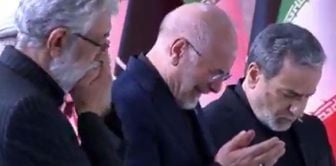 Iranian leaders wept at Khamenei's coffin