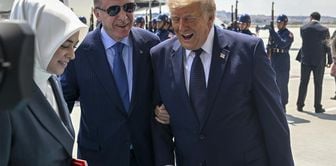 What was discussed during the reception in Ankara? He pointed to his plane and said these things to Erdoğan.