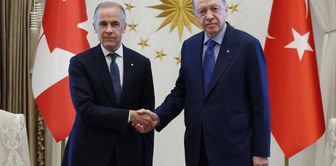 President Erdogan received Canadian Prime Minister Carney.