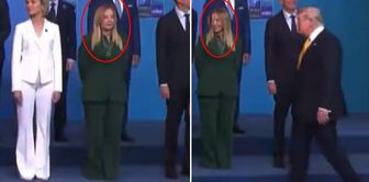 Момент, привлекший внимание на семейном фото! Мелони отвернулась, увидев Трампа