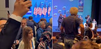 Trump alarm in Ankara! Hall was hastily evacuated.