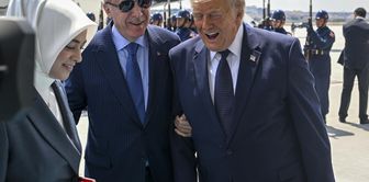 The British did not overlook the detail in the Trump-Erdoğan images! They served it to the world like this.