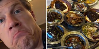На этот раз камеру направили не на лидеров, а на стол: турецкая кухня поразила иностранных журналистов.