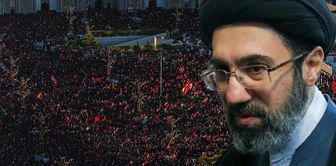Iran's religious leader Mojtaba Khamenei was not among those who bid farewell to his father on his final journey.