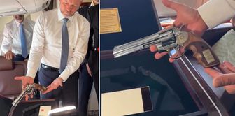 Slovak President showed Erdoğan's gift to journalists