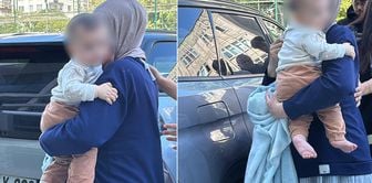 She even used the 7-month-old baby in her lap! What came out of her bag shocked everyone.