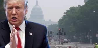 Smoke enveloped Washington, Trump threatened Canada with customs tariffs